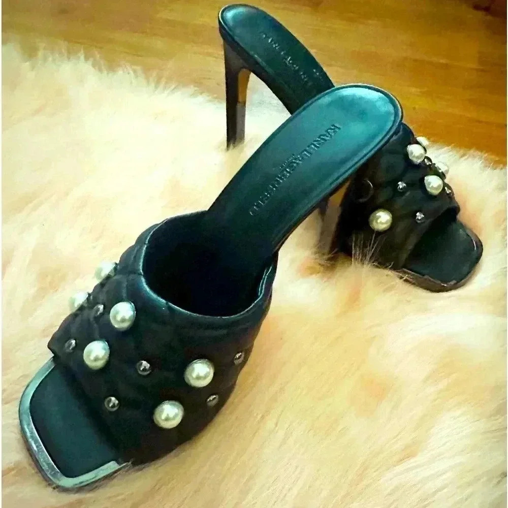 Karl Lagerfeld Studded Mule